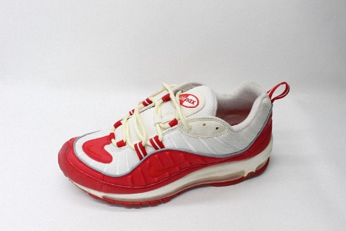 [265]Nike Air Max 98 University Red White