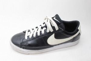 [265]Nike Blazer Low Leather Black