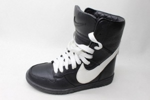[250]Nike Dunk Lux High x Riccardo Tisci &#039;Black White&#039;