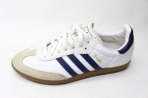 [265]Adidas Samba  &#039;White New Navy&#039;