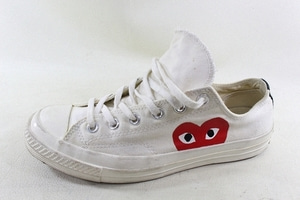[265]Comme des Gar?ons x Chuck Taylor 1970 Low &#039;Play&#039;