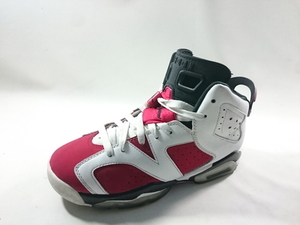 [240]Nike Air Jordan 6 Retro BG Carmine