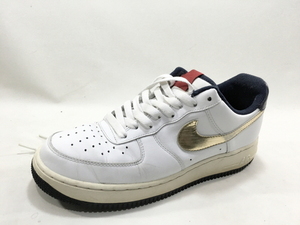 [260]Nike Air Force 1 07 USA Gold Medal